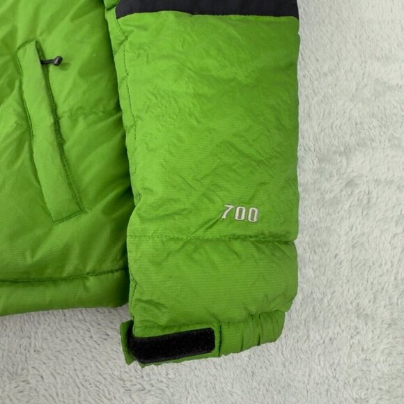 The North Face 700 Fill Green Down Puffer Jacket Youth Size 12-14 - Picture 11 of 14